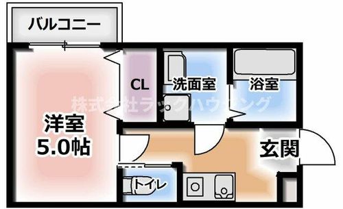 レアリゼ門真の間取り