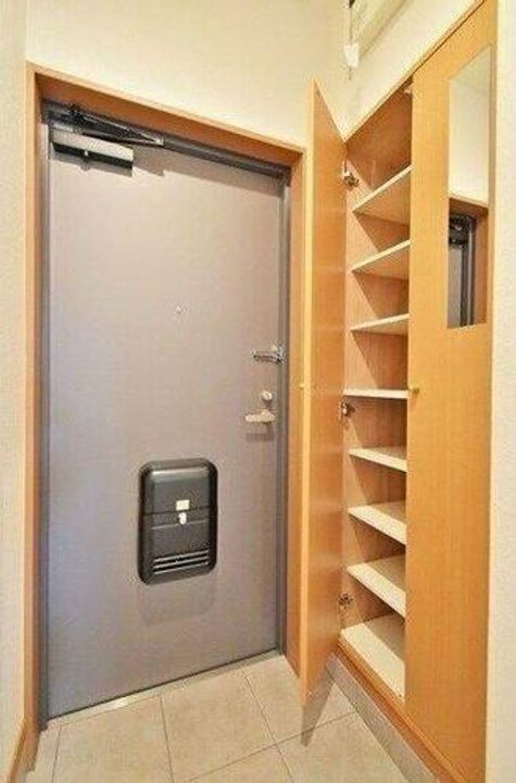 プランドールⅢの玄関