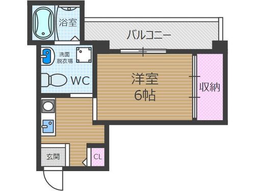 ルーエハイム千里丘の間取り