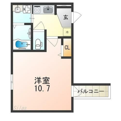 フジパレス堺鳳南の間取り