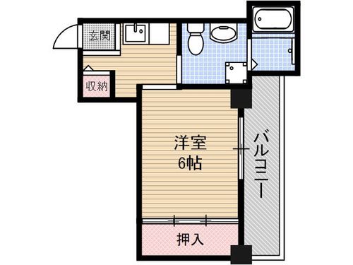ルーエハイム千里丘の間取り
