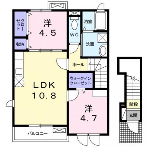 ピュアメゾンの間取り