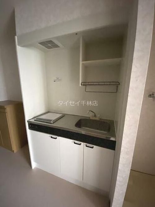 大阪府大阪市旭区森小路1丁目(マンション)の賃貸物件のキッチン