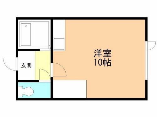 クリーンコーポ藍101の間取り