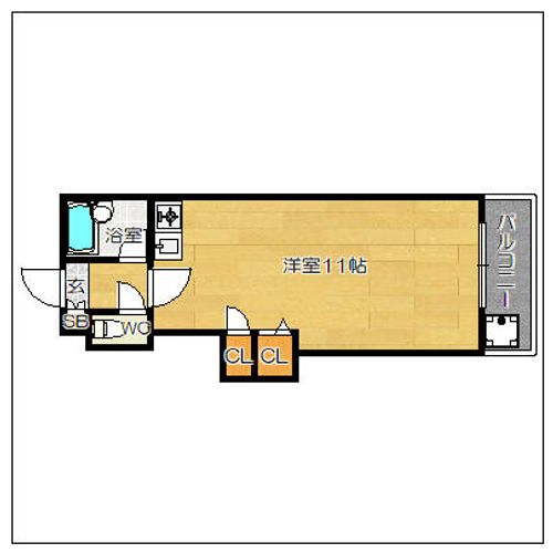 セ・レーブル平和206の間取り