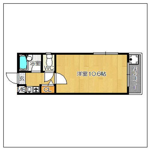 セ・レーブル平和の間取り