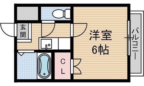 サンパレスエル206の間取り