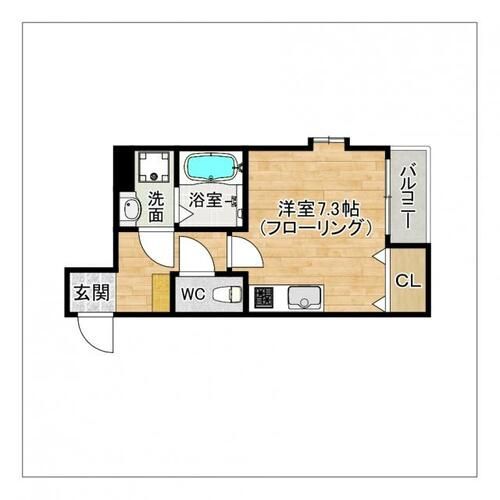 グランドセントラル香椎102の間取り