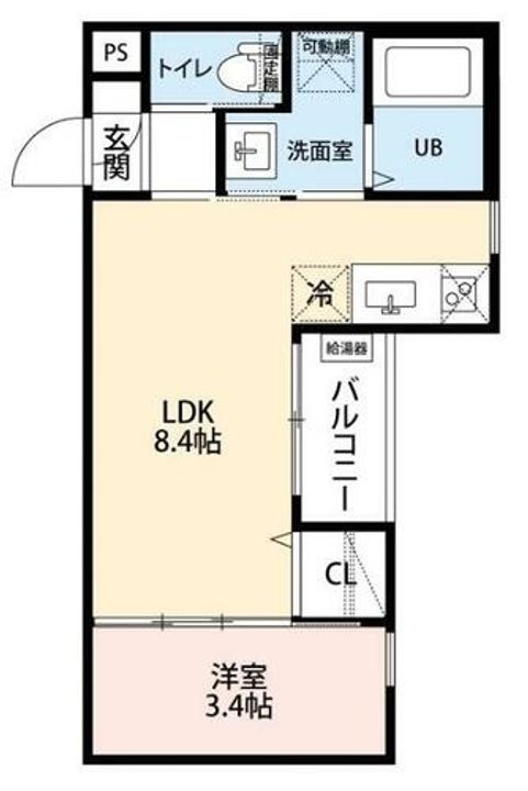 セレーナ呼続の間取り