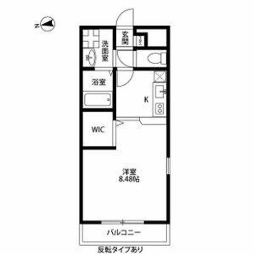 アンプルール 光明池110の間取り