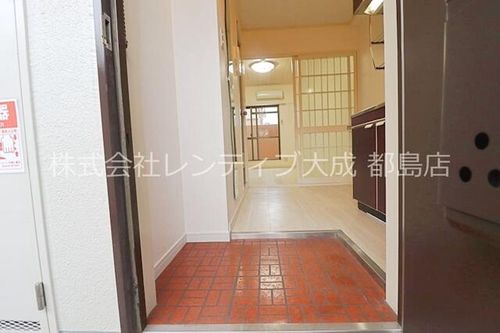 大阪府大阪市都島区都島中通1丁目(マンション)の賃貸物件の玄関
