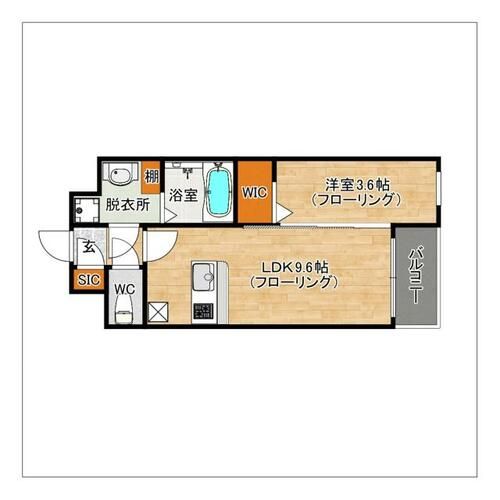MONTE VISTA306の間取り