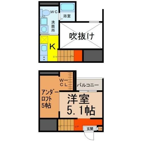 アドラブール新守山の間取り