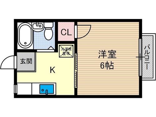 ビブレ1の間取り