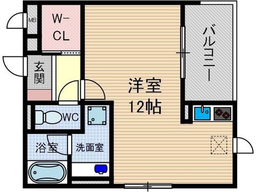 ジュンジュライオーガストの間取り