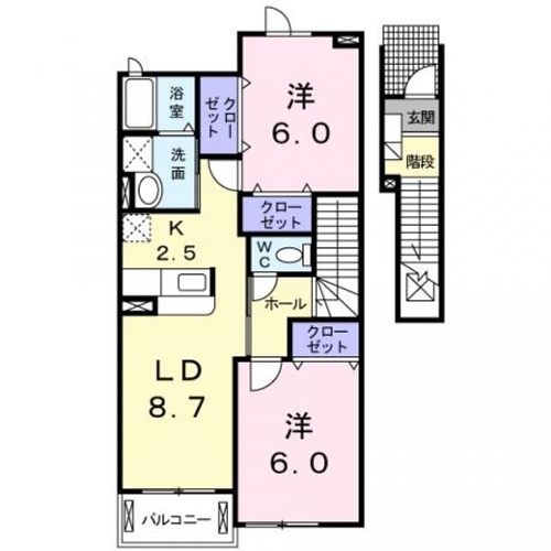 ブルックサイドの間取り
