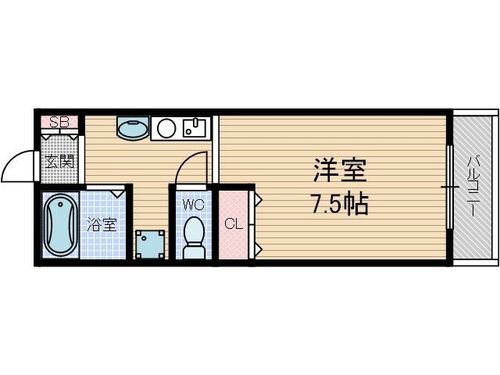 ウエストコーポの間取り