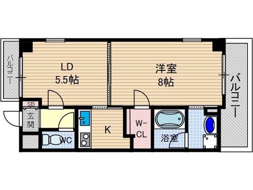 グレイス正雀の間取り
