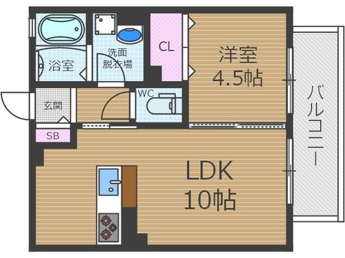 パナメゾンプレミアムの間取り