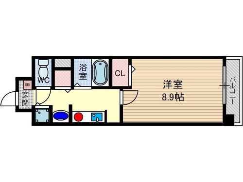 プランソレイユの間取り