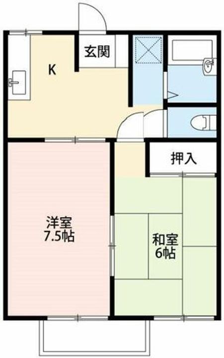 ハミング本田202の間取り