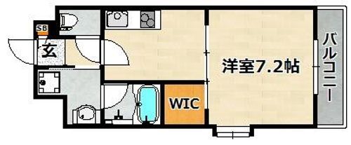 ショーソン上沢501の間取り