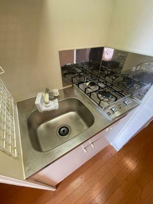 福岡県福岡市博多区千代4丁目(マンション)の賃貸物件のキッチン