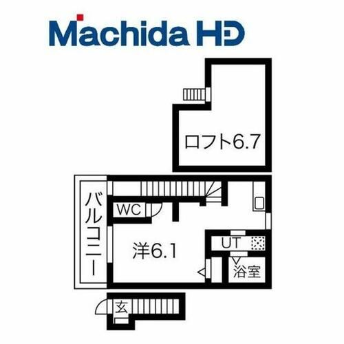 兵庫県尼崎市稲葉荘4丁目(アパート)の賃貸物件の間取り