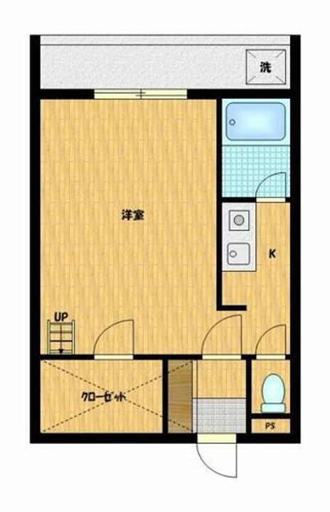 セザンヌ三谷の間取り