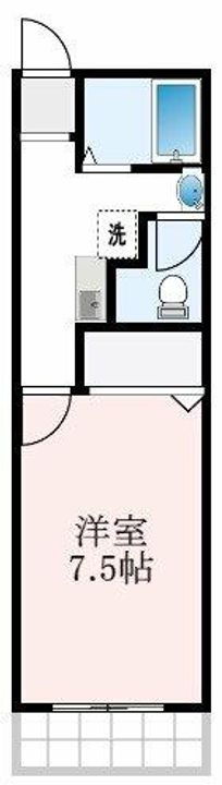 大阪府堺市中区深井水池町(マンション)の賃貸物件の間取り