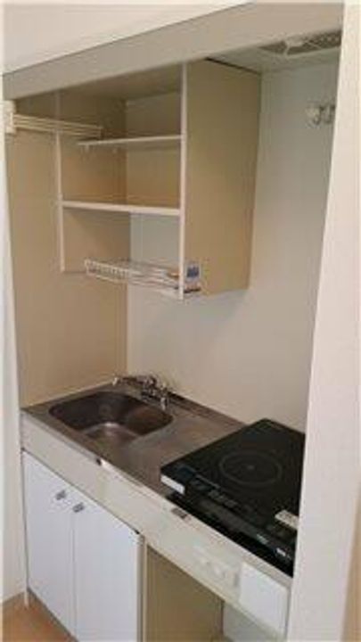 大阪府堺市中区深井水池町(マンション)の賃貸物件のキッチン