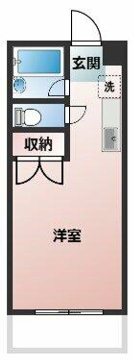 シティハイツSAKAE205の間取り