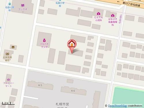 クリスタルリバー参番館103の地図