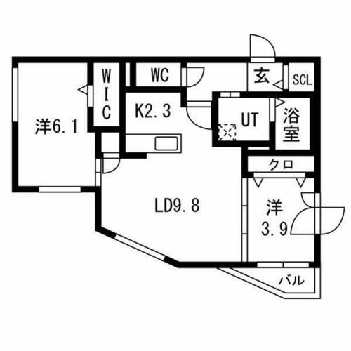 ARDER N11(アルディアN11)の間取り