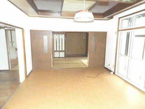 北海道登別市富士町7丁目(一戸建)の賃貸物件の居間