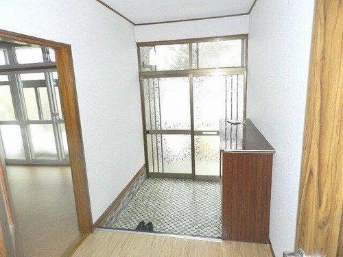 北海道登別市富士町7丁目(一戸建)の賃貸物件の玄関