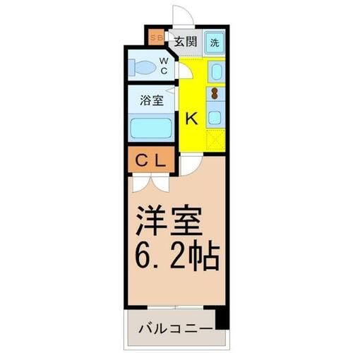 パルティール城西の間取り