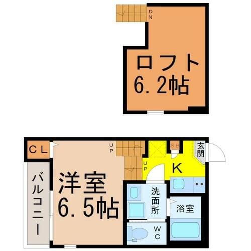 ハーモニーテラス幸心一丁目の間取り