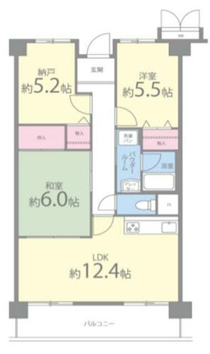 プレミール28の間取り