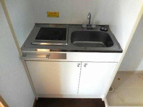 兵庫県尼崎市大島2丁目(マンション)の賃貸物件のキッチン