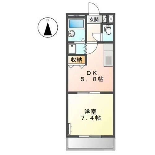 サンヒルズマキノの間取り