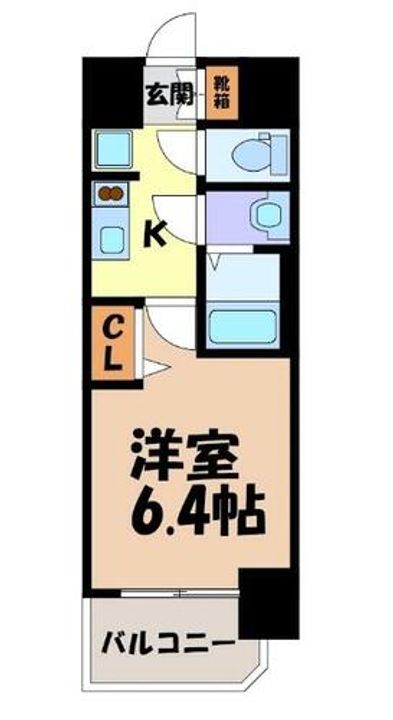 アドバンス名古屋シュテルンの間取り