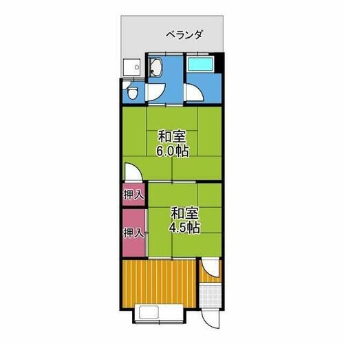 金剛壮の間取り