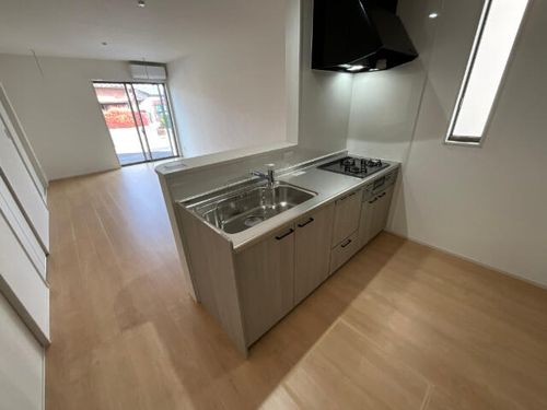 福岡県北九州市門司区寺内2丁目(一戸建)の賃貸物件Bのキッチン