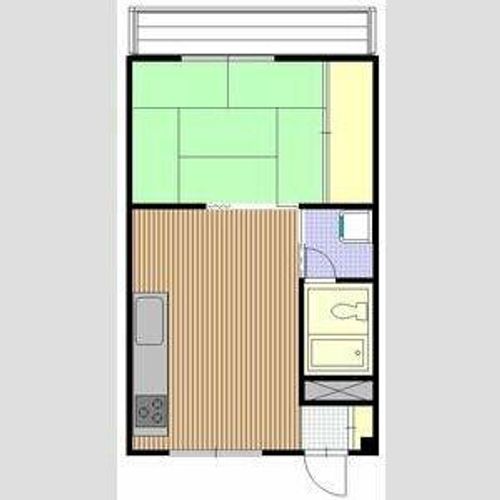 ハイツフロンティア302の間取り