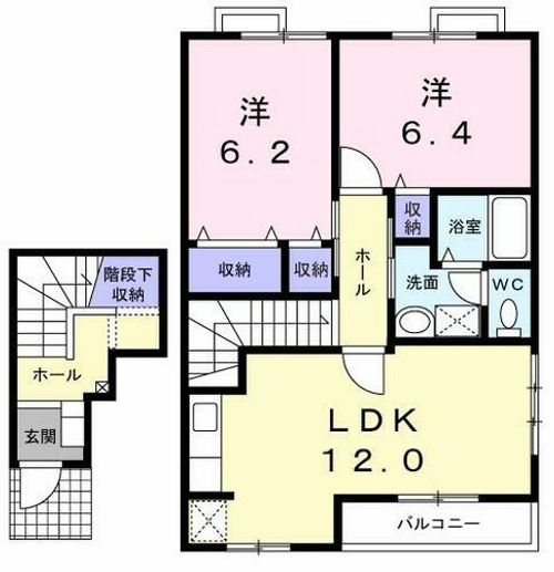 リス プランタンAの間取り