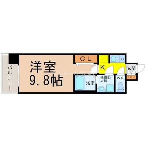 La Douceur志賀本通Ⅱの間取り