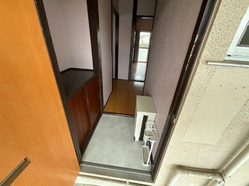 美穂荘202の玄関