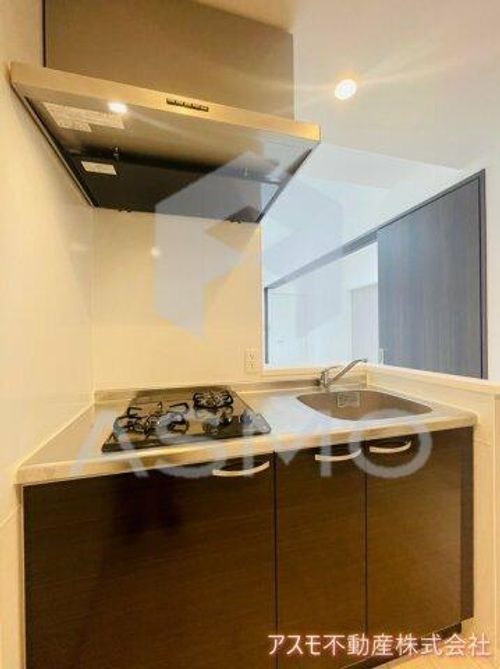 大阪府大阪市福島区吉野1丁目(マンション)の賃貸物件のキッチン