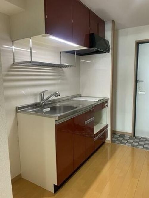 福岡県福岡市博多区中洲5丁目(マンション)の賃貸物件のキッチン